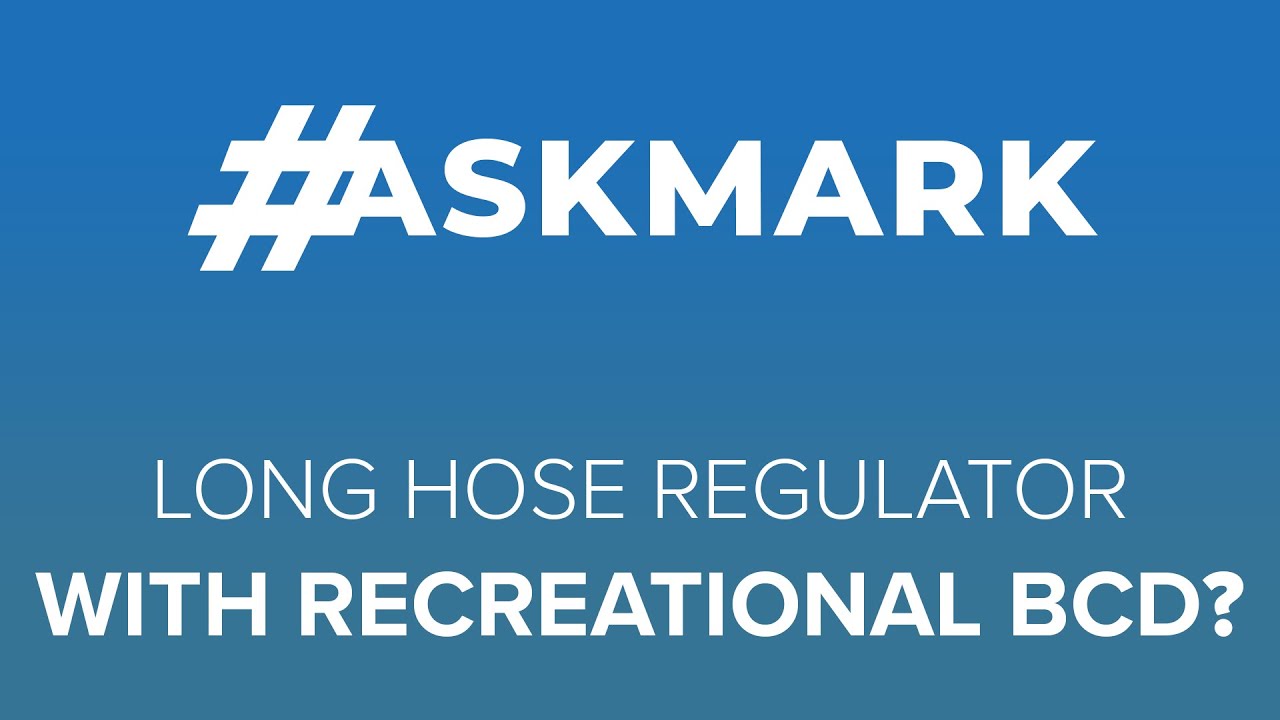 Long Hose Routing with a Recreational BCD? | #askmark | @Scuba Diver Magazine
