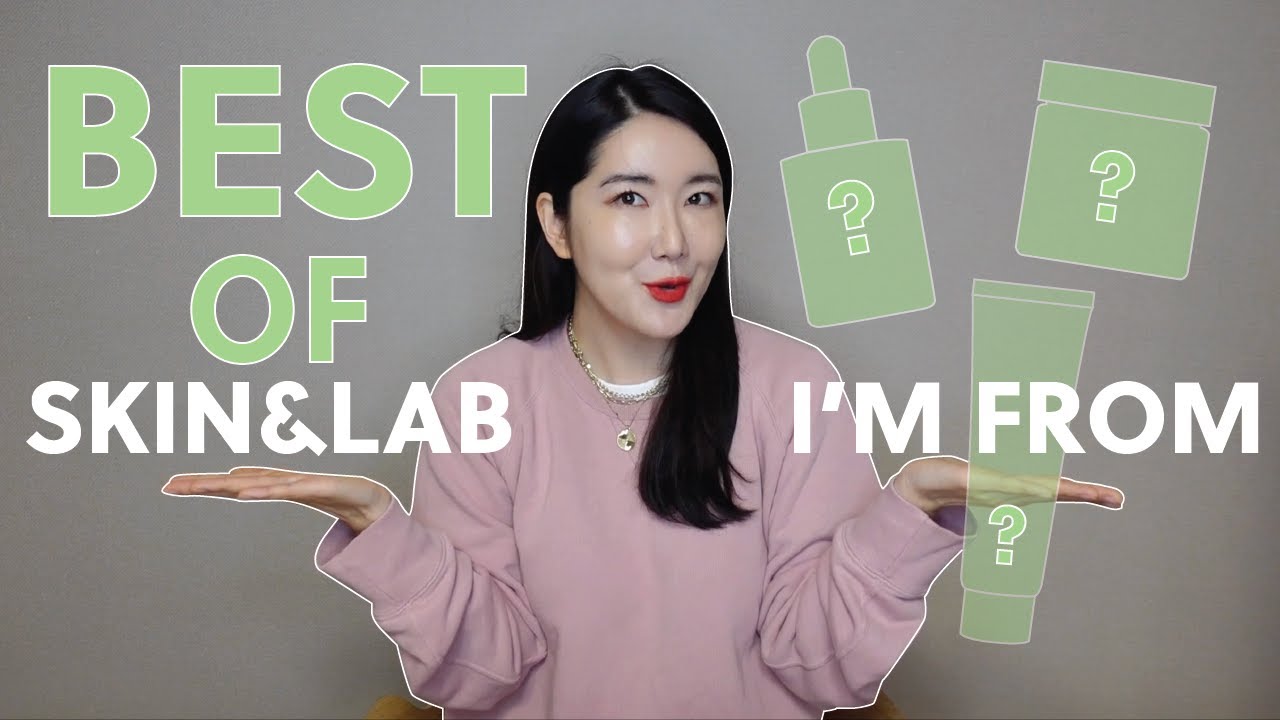 What u need to try from I'M FROM and SKIN&LAB!