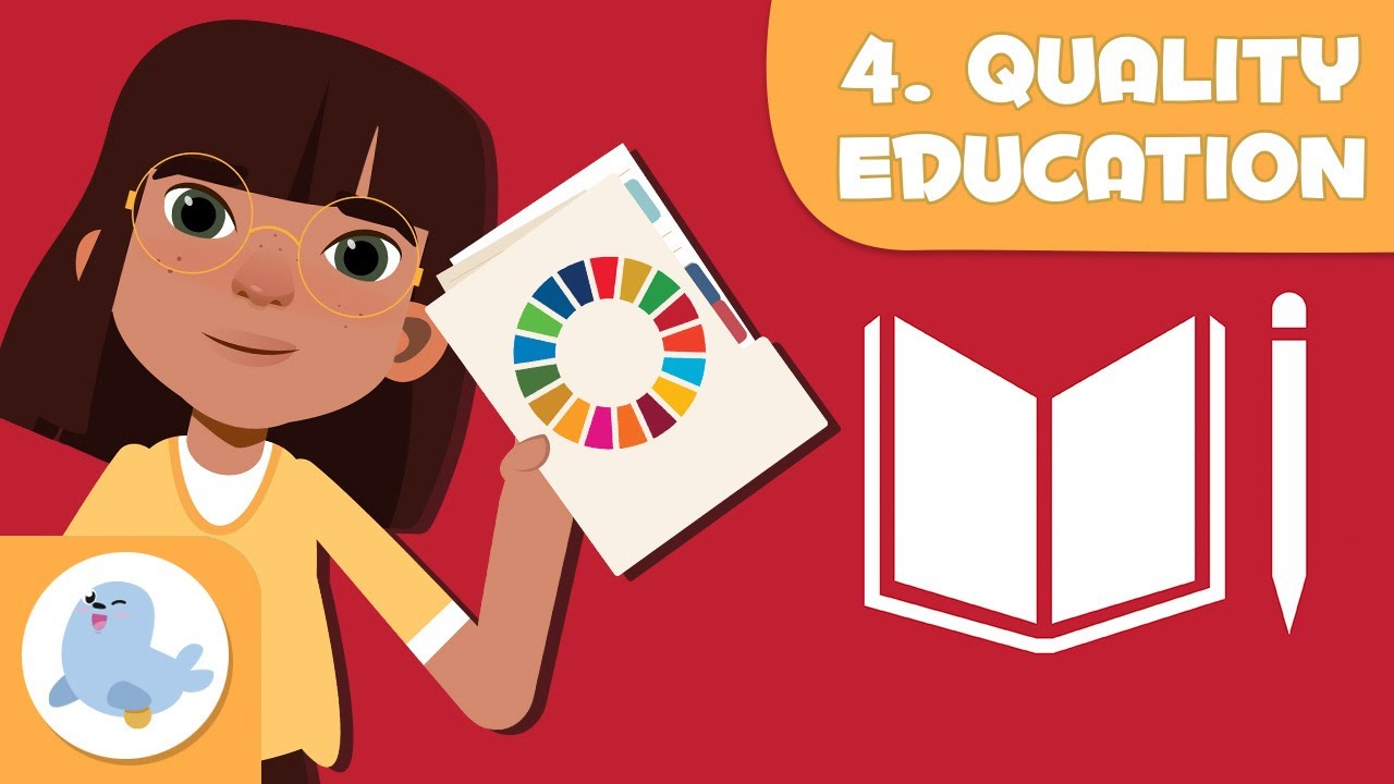 Quality Education 📚 SDG 4 👨&zwj;👨&zwj;👧&zwj;👦 Sustainable Development Goals for Kids