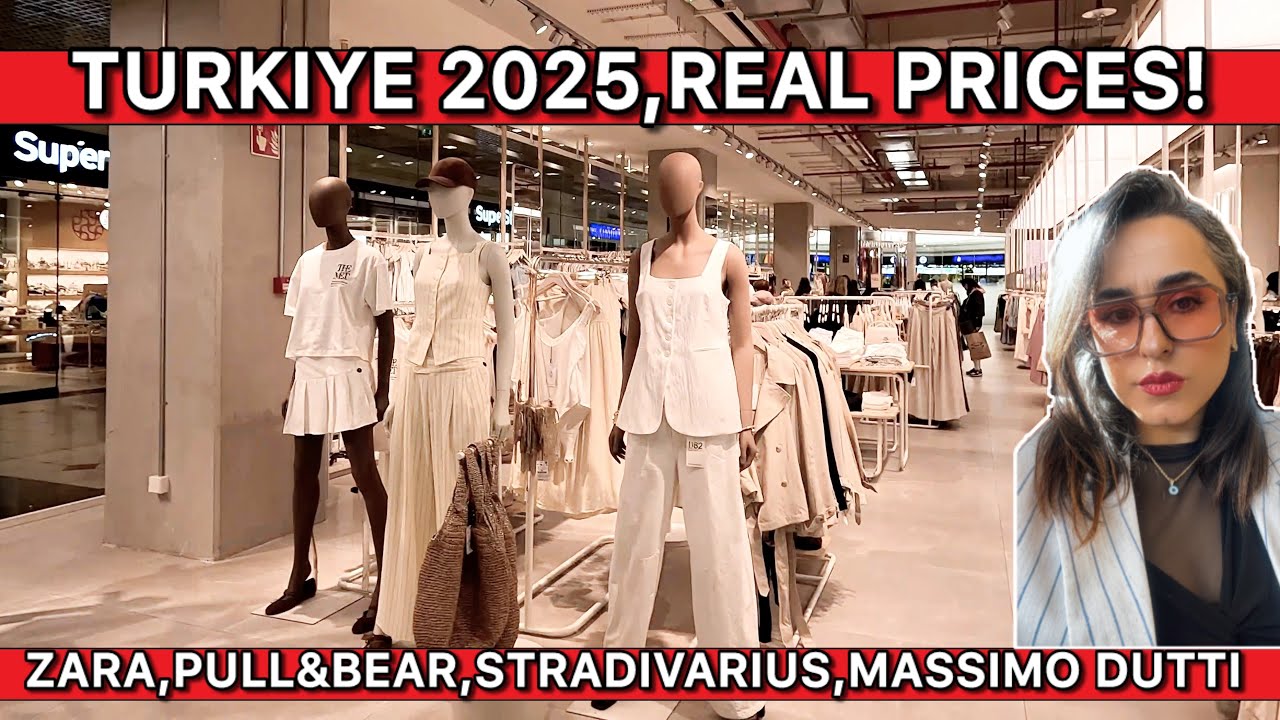 Turkiye 2025🇹🇷Istanbul Cevahir Shopping Mall 🛍️Zara,Pull&Bear,Stradivarius,Massimo Real Prices! |4K