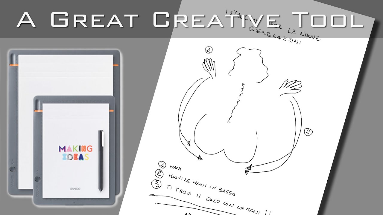 A great tool for creatives: Wacom Bamboo Slate