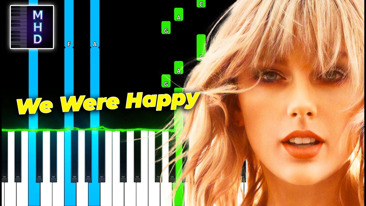 Taylor Swift - We Were Happy (Piano Tutorial Easy)