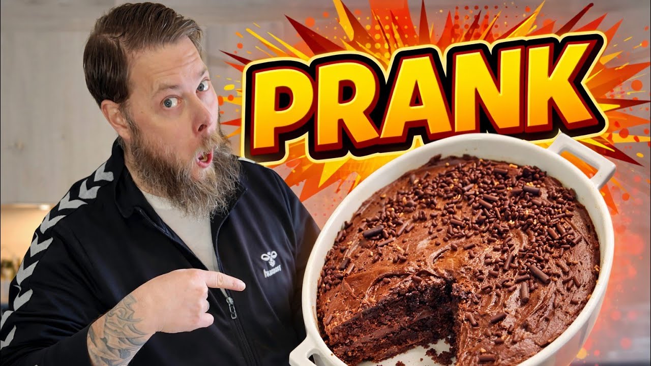 PRANK !! Jeg laver Verdens Værste kage😝 (med vilje)🤣