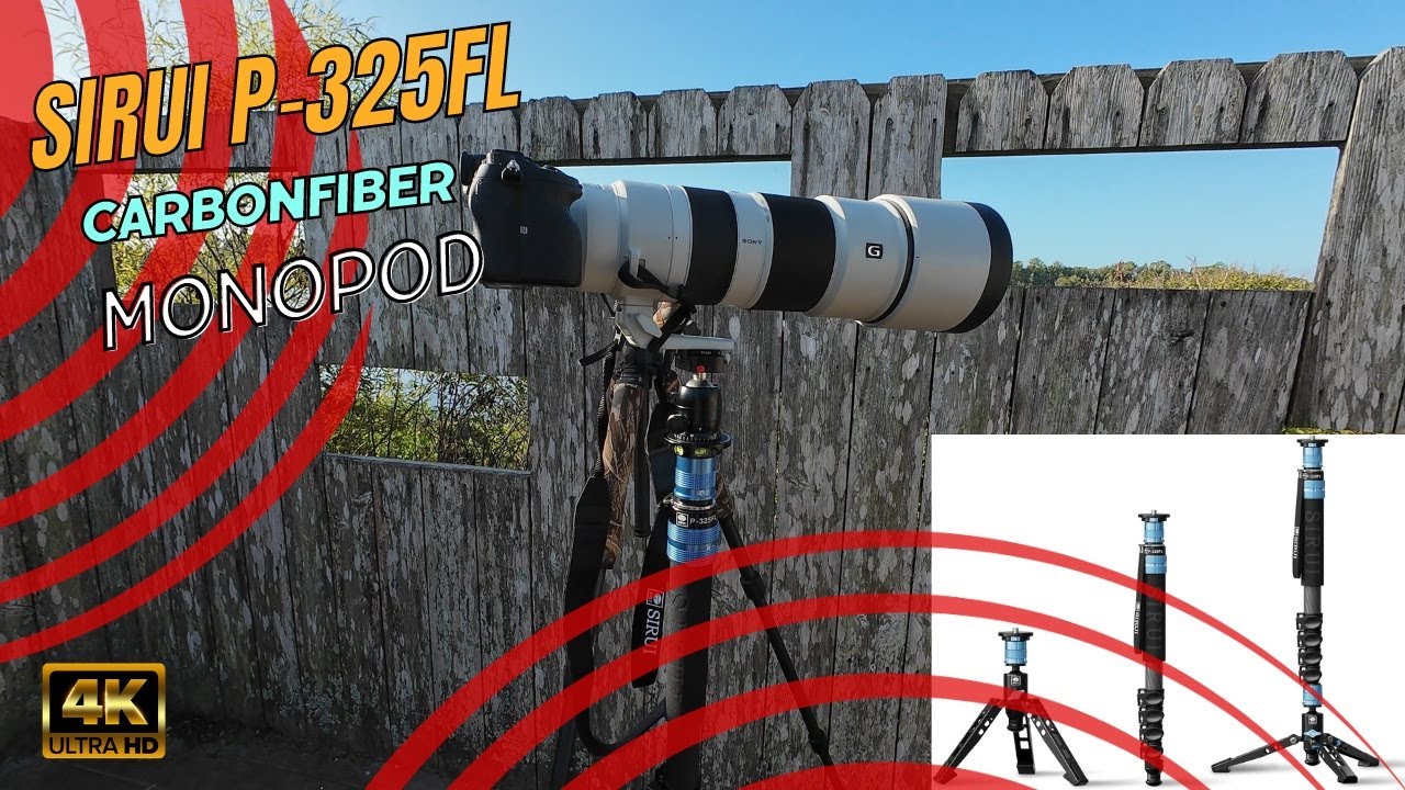 Монопод Sirui P 325FL из углеродного волокна