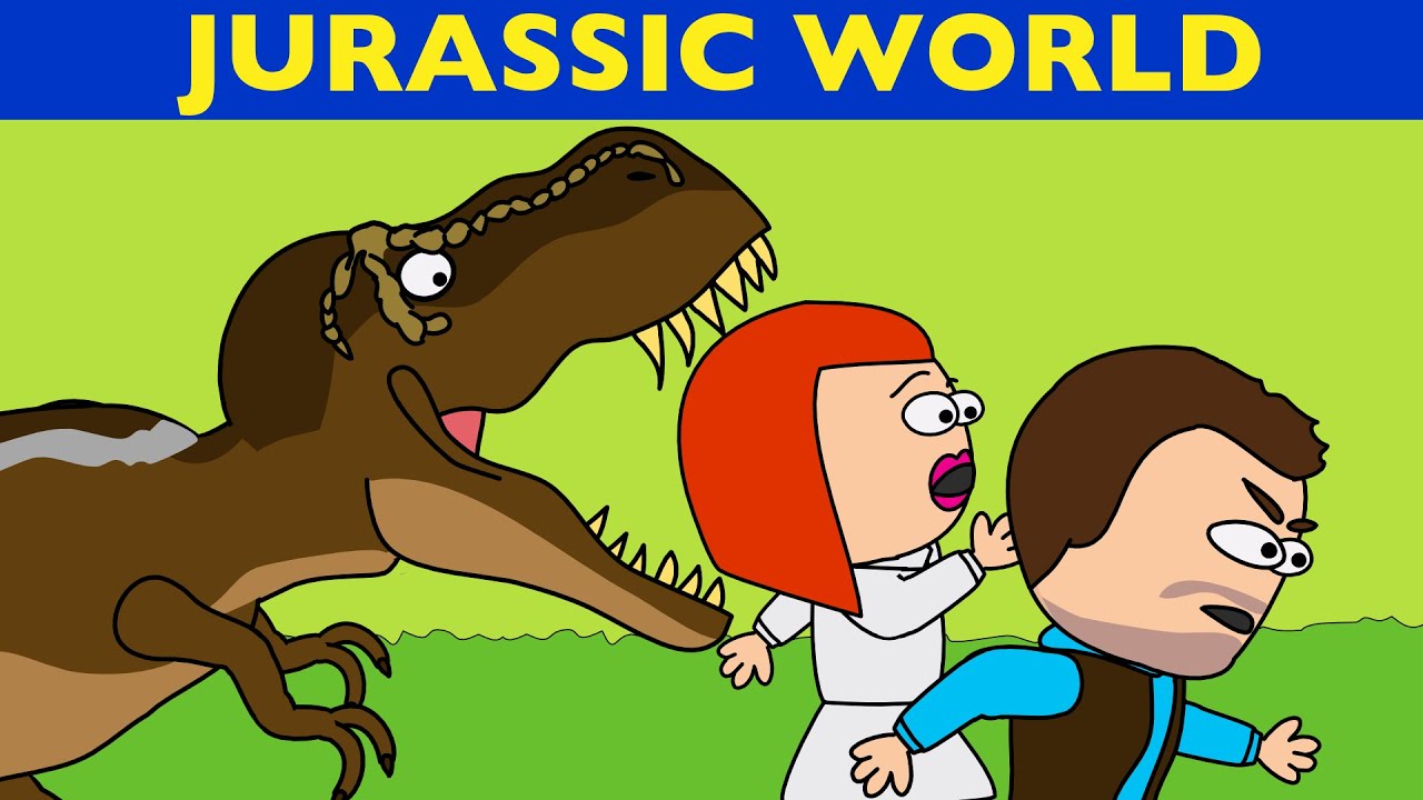 Jurassic world and park in 1 minute - Musical Animated Parody