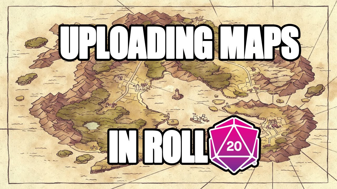 Uploading Maps and Formatting Grids in Roll20