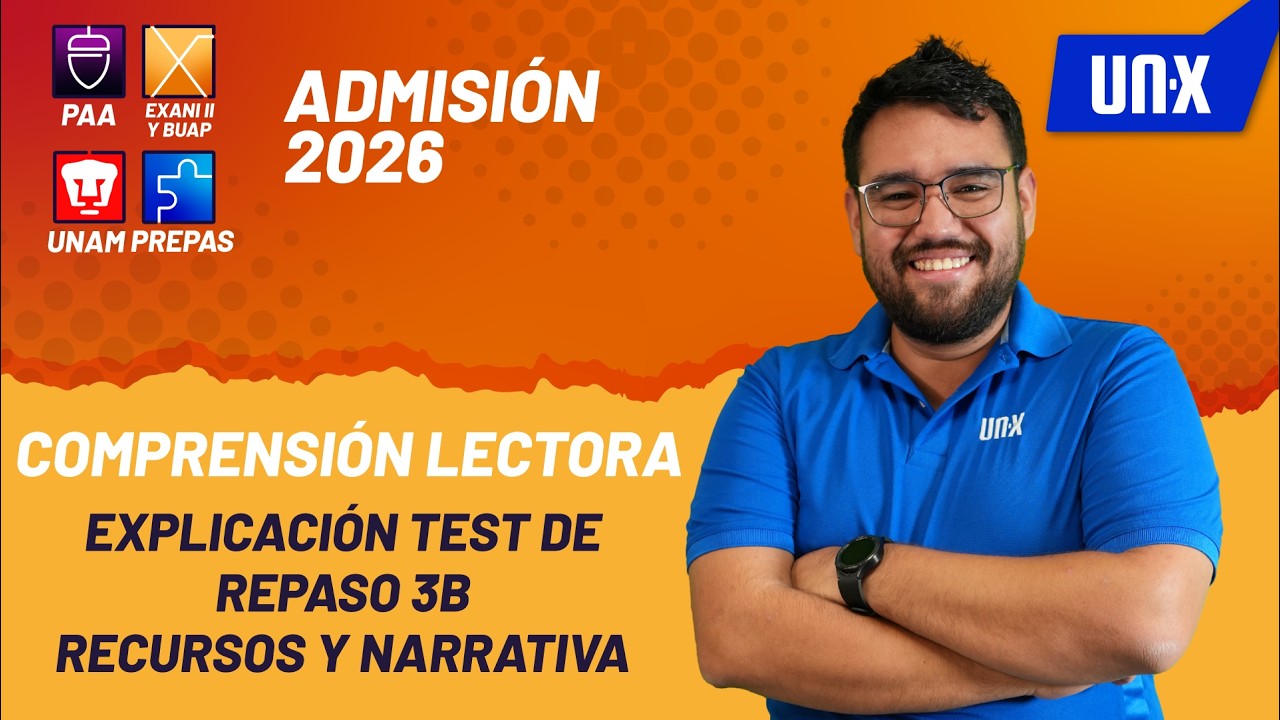 TEST DE REPASO 3B - RECURSOS Y NARRATIVA - COMPRENSIÓN LECTORA