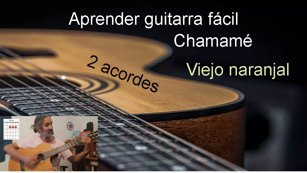 1) aprender guitarra chamamé Viejo naranjal con dos acordes