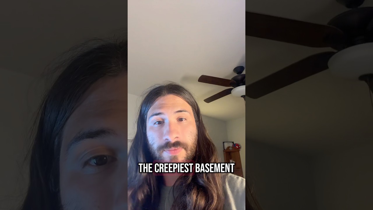 The creepiest basement ever!!! #home #basement #creepy #secretroom