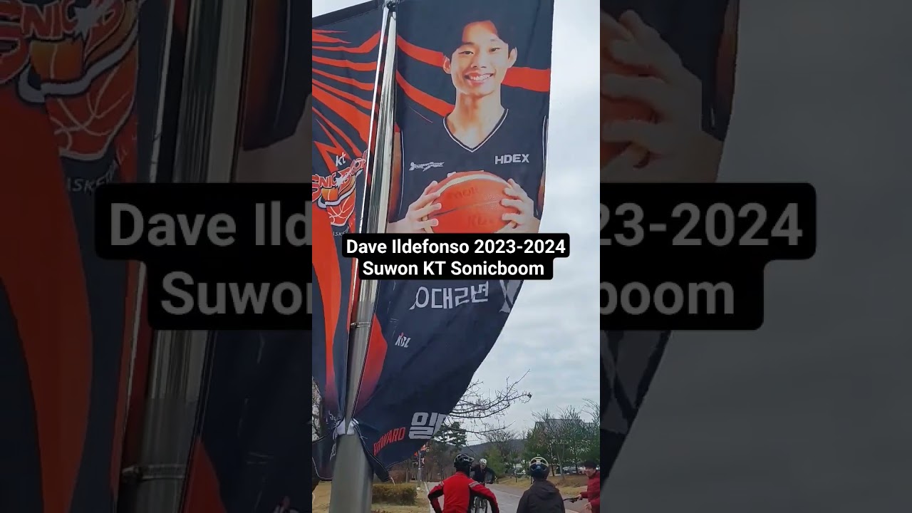 Dave Ildefonso 2023-2024 Suwon KT Sonicboom 