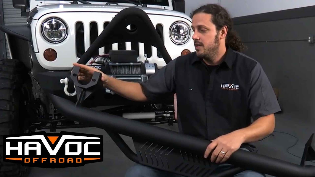 How to Install Havoc HS2 Nerf Bars on a 2012 Jeep JK