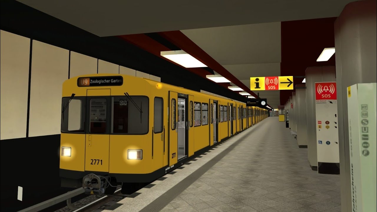 TRS2009IU-Bahn Sim Berlin: Mit einem F-Drehstromer auf der U9. ( Gameplay 29 )