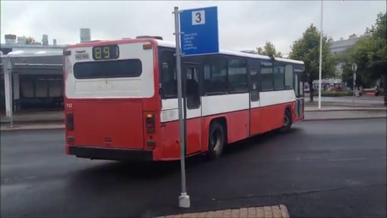 Liityntälinja 891, Scania CN113 Jokioisten museorautatiellä.