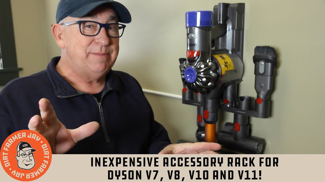 Inexpensive Accessory Rack for Dyson V7, V8, V10 and V11!