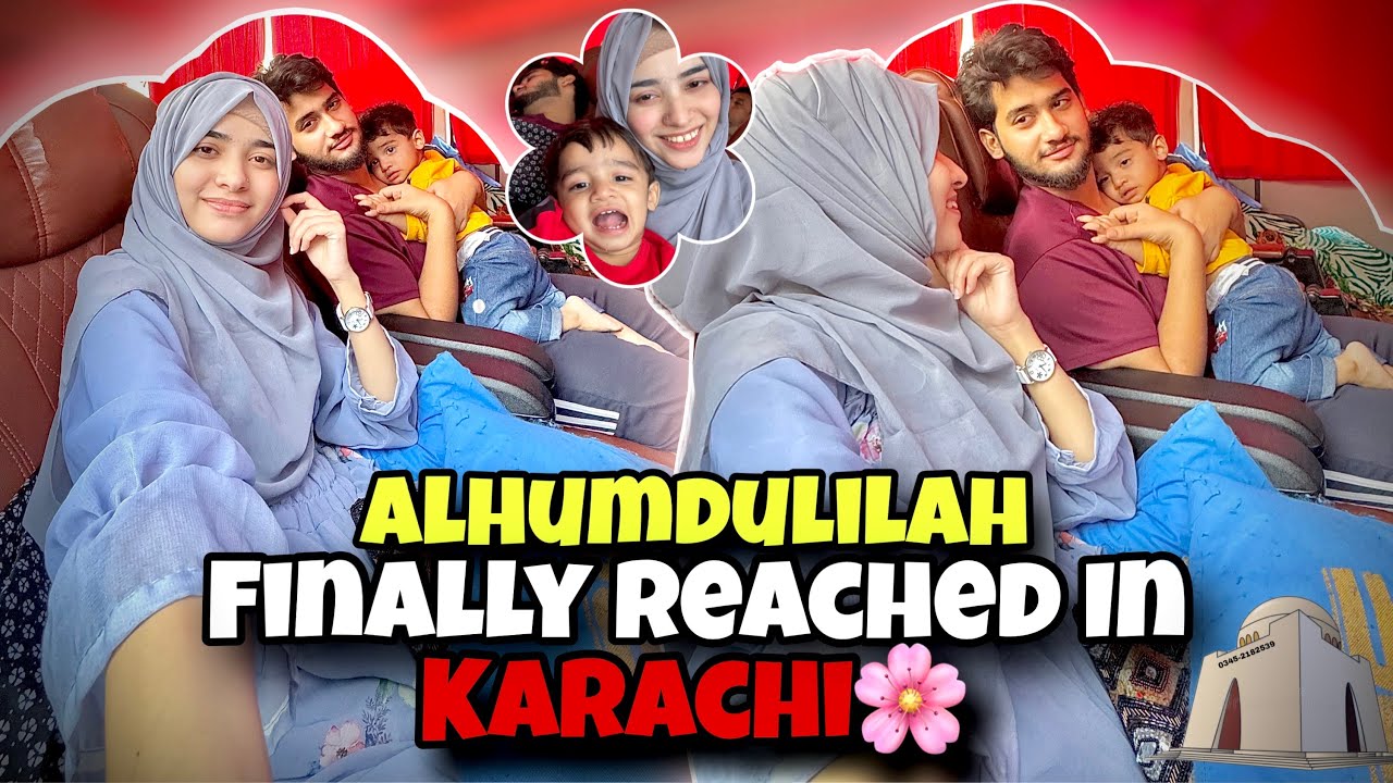 Finally Laiba Fatima Reached In Karachi 🌸✨  