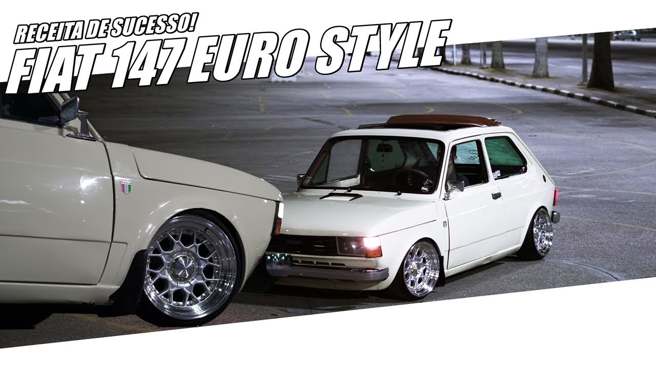 FIAT 147 EUROPA COM TALA 8 FULL TETO PANORÂMICO E VOLANTE ESPORTIVO - Canal 7008 films