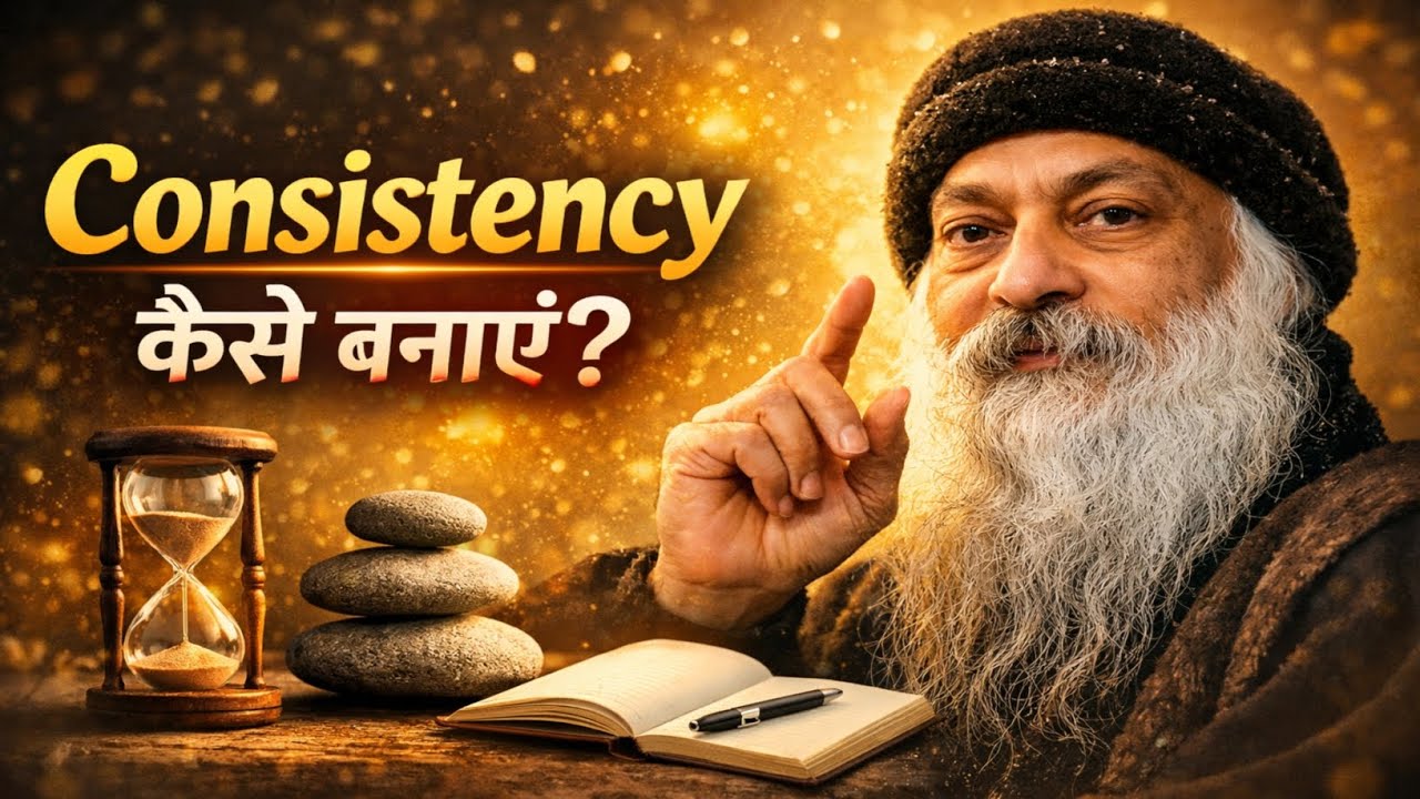 Osho :- Consistency कैसे बनाएं? | Osho Hindi Parvachan | Osho Hindi Speech 