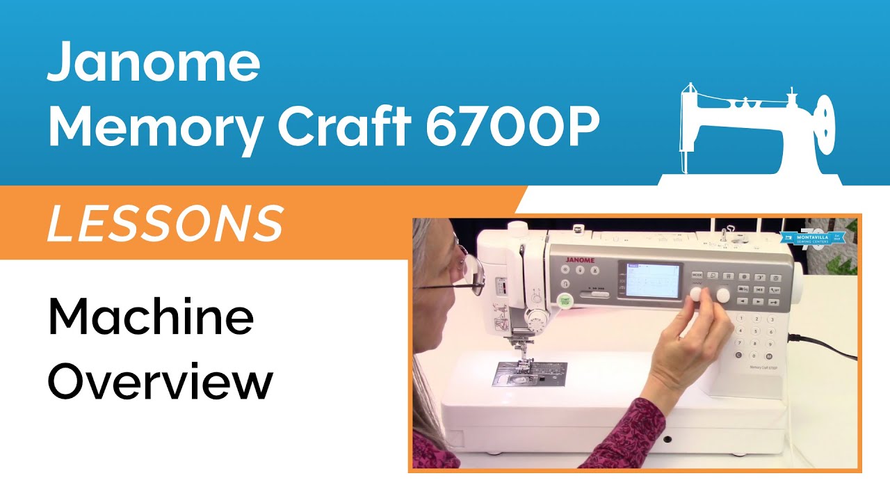Обзор швейно-стегальной машины Janome Memory Craft 6700P