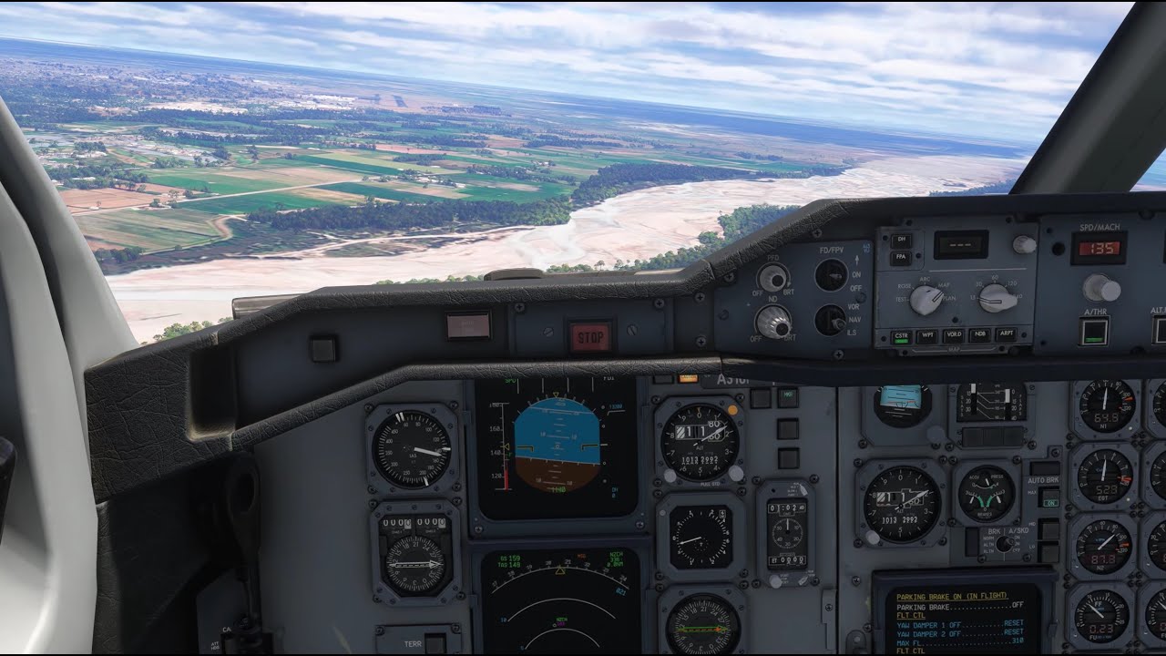 Christchurch (NZCH) | Precision Landing Challenge | RW20 | No ILS | VFR | Airbus A310 |MSFS2024