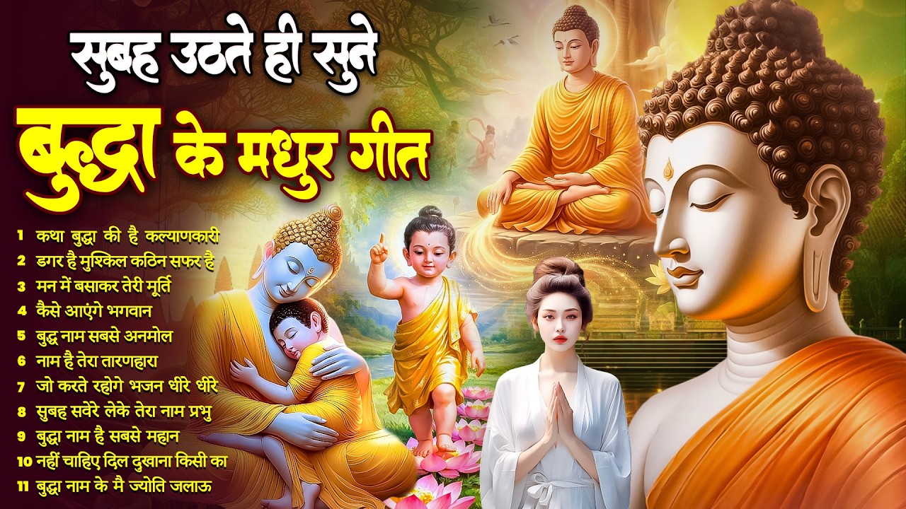 ☸️सोई किस्मत बदल देगा तथागत भगवान बुद्ध के ये मंगल गीत सुबह उठते ही रोज़ सुनें ~ Best #buddha Bhajan