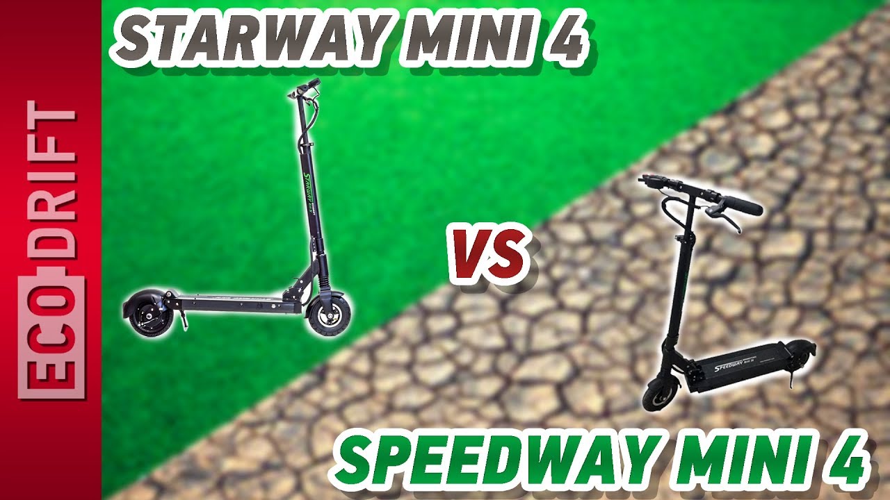 Электросамокат Starway vs Speedway - надо ли переплачивать?