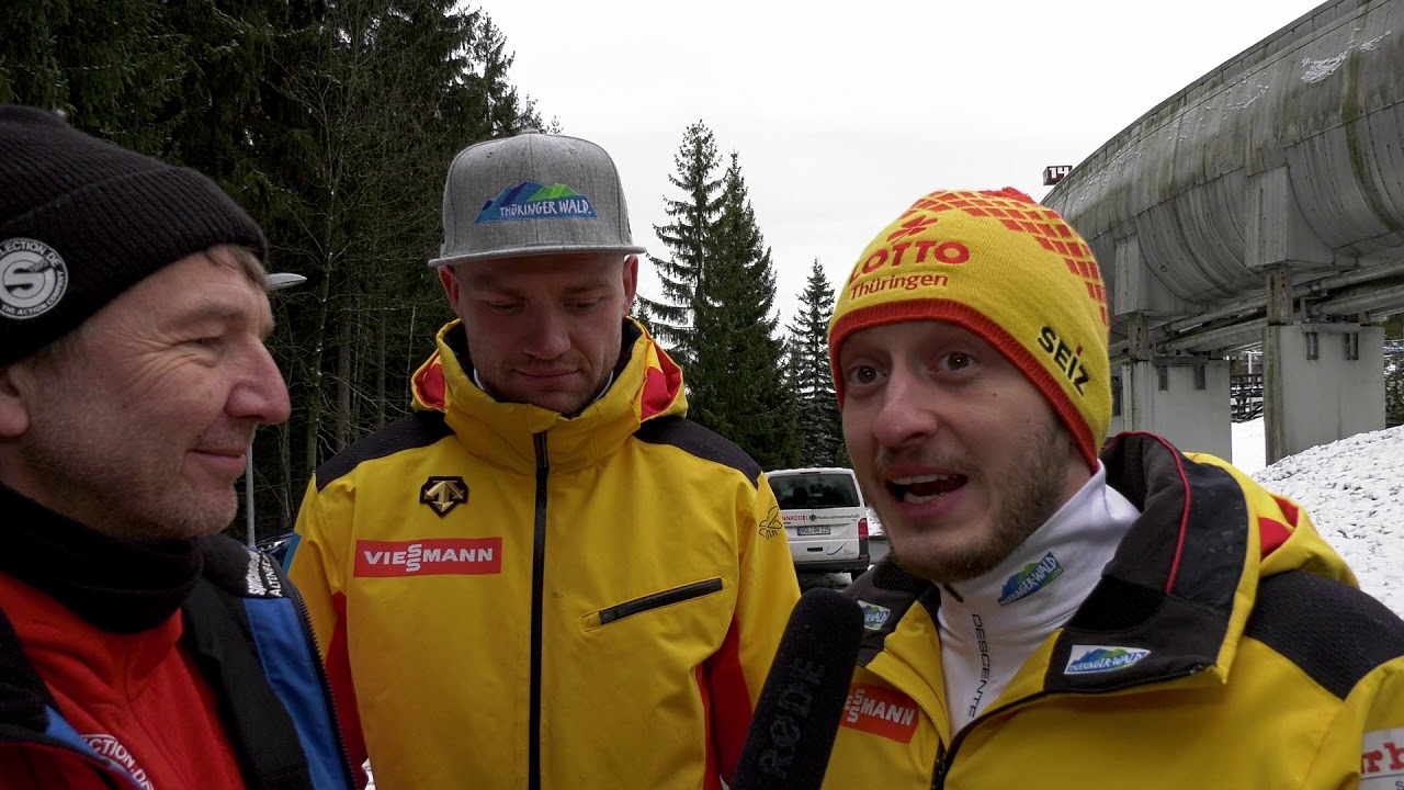 Interview with Toni Eggert and Sascha Benecken, World Champions Luge Doubles from Germany