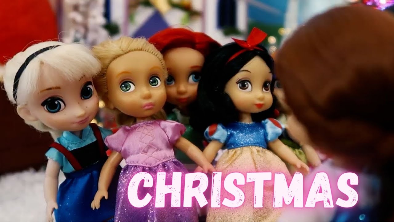 Christmas Story With Disney Princess!  Full Movie