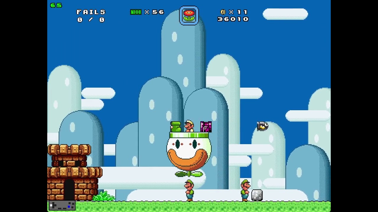 Super Mario Bros. X (SMBX) - Super Mario Bros. Y (SMBY)