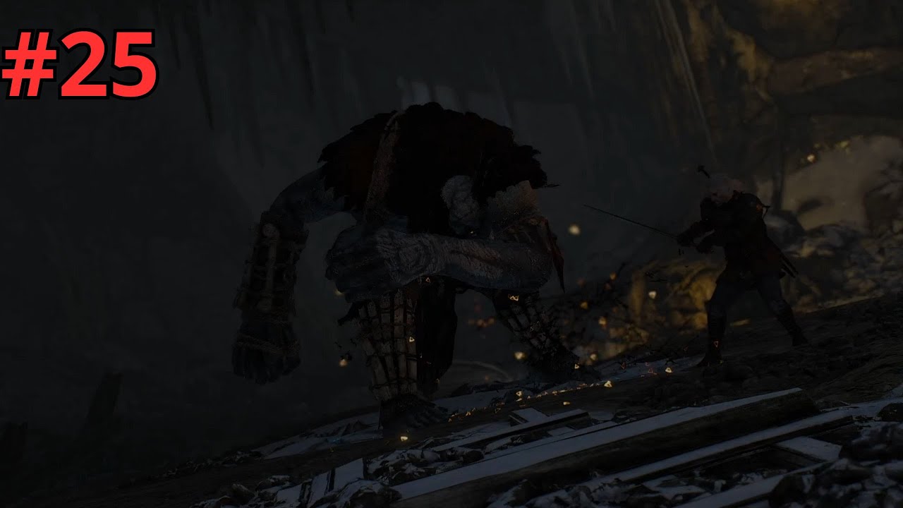 NOS ENFRENTAMOS A UN GIGANTE DE HIELO | THE WITCHER 3 #25