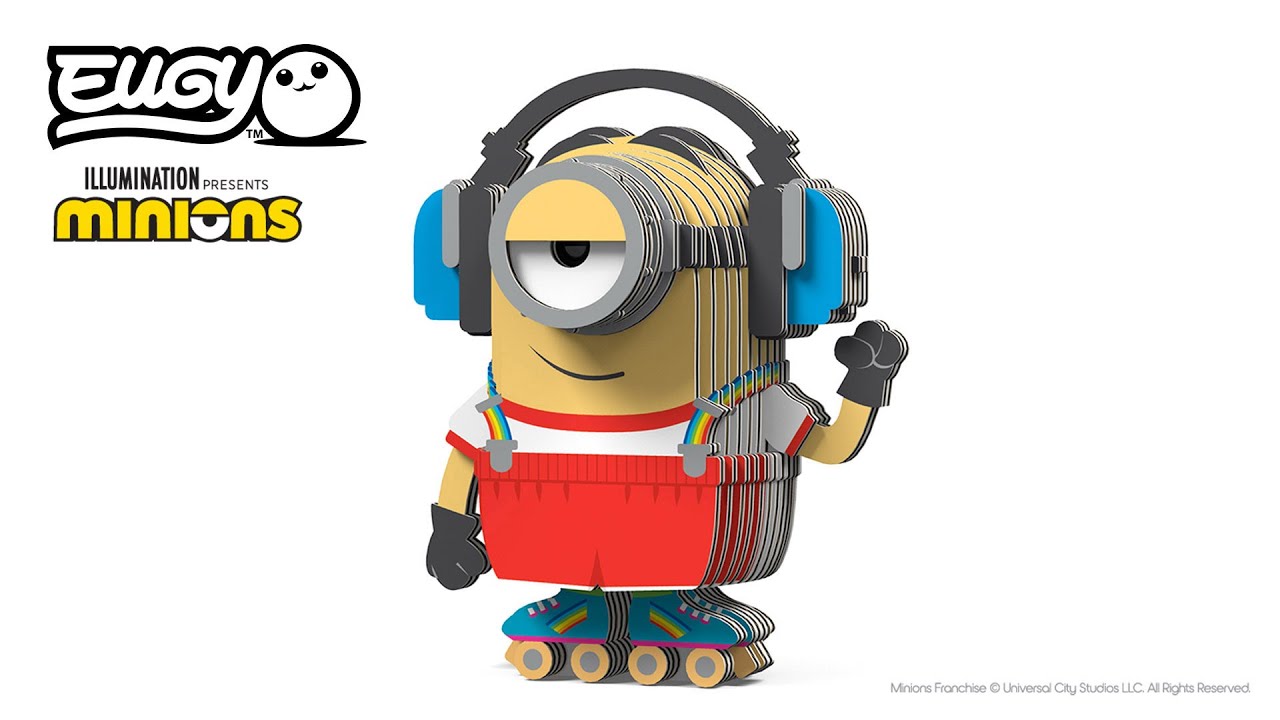How to make: 603 Minions Stuart EUGY