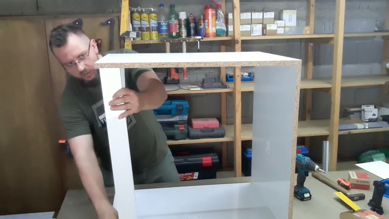Kako napraviti kuhinju, kako napraviti kuhinjski element sudoper na najjednostavniji način! Ep.1