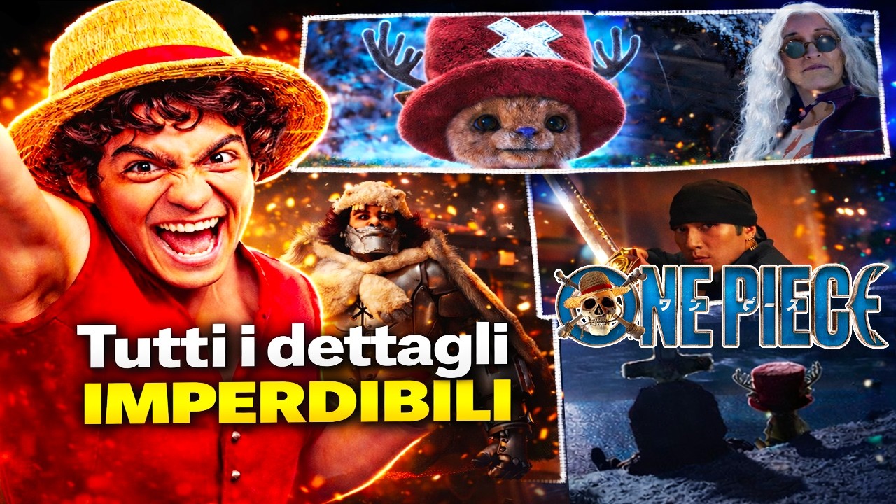ONE PIECE: Tutti i dettagli presenti (e nascosti) nel NUOVO TRAILER Clamoroso! (Stagione 2 Netflix)