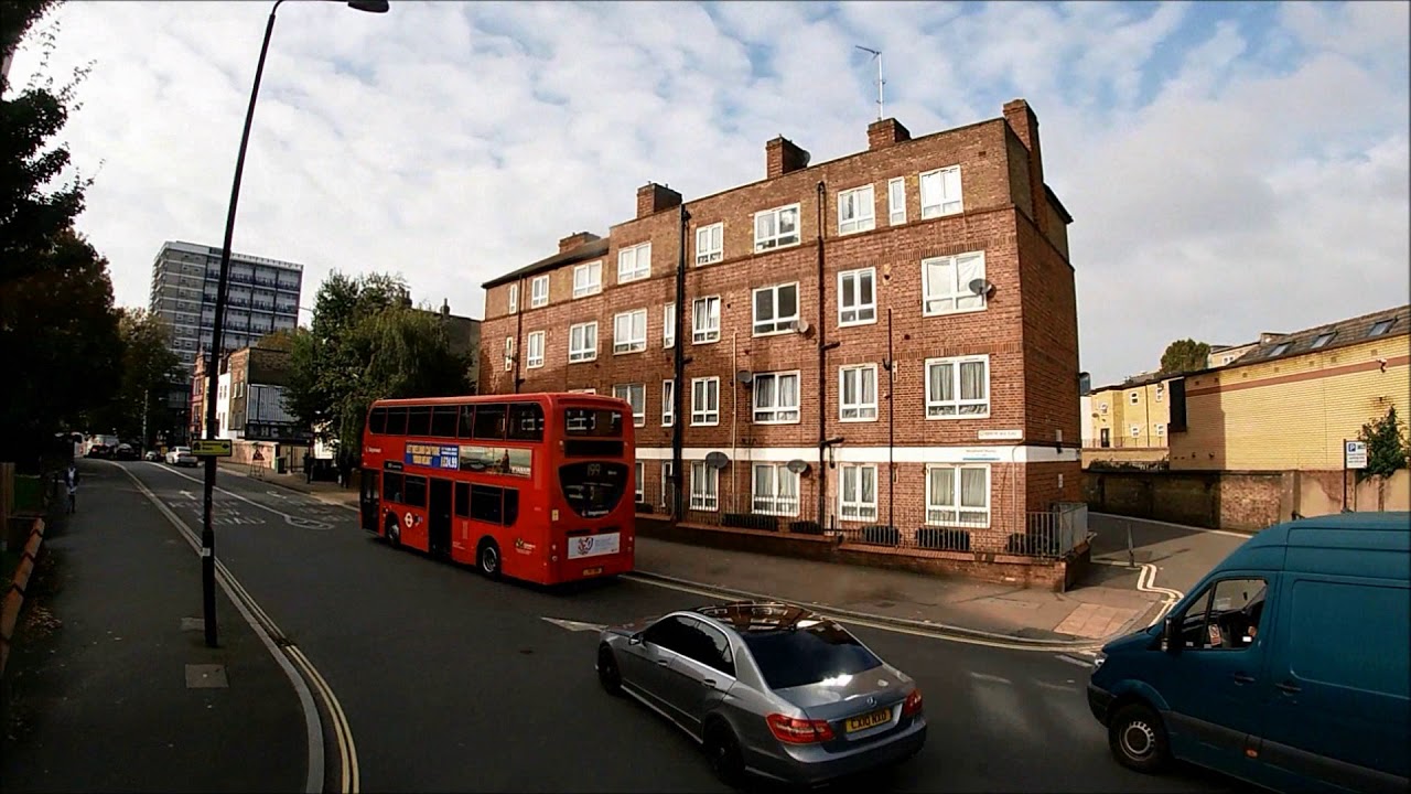 Full Route Visual | London Bus Route 47 Bellingham, Catford Bus Garage to Shoreditch BL65OYR 13096