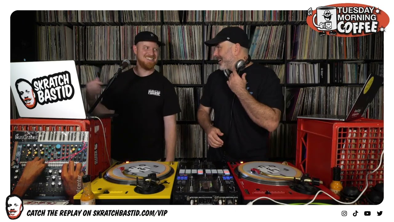 Skratch Bastid's Tuesday Morning Coffee Sept 19 2023 Special Guest: Flipout