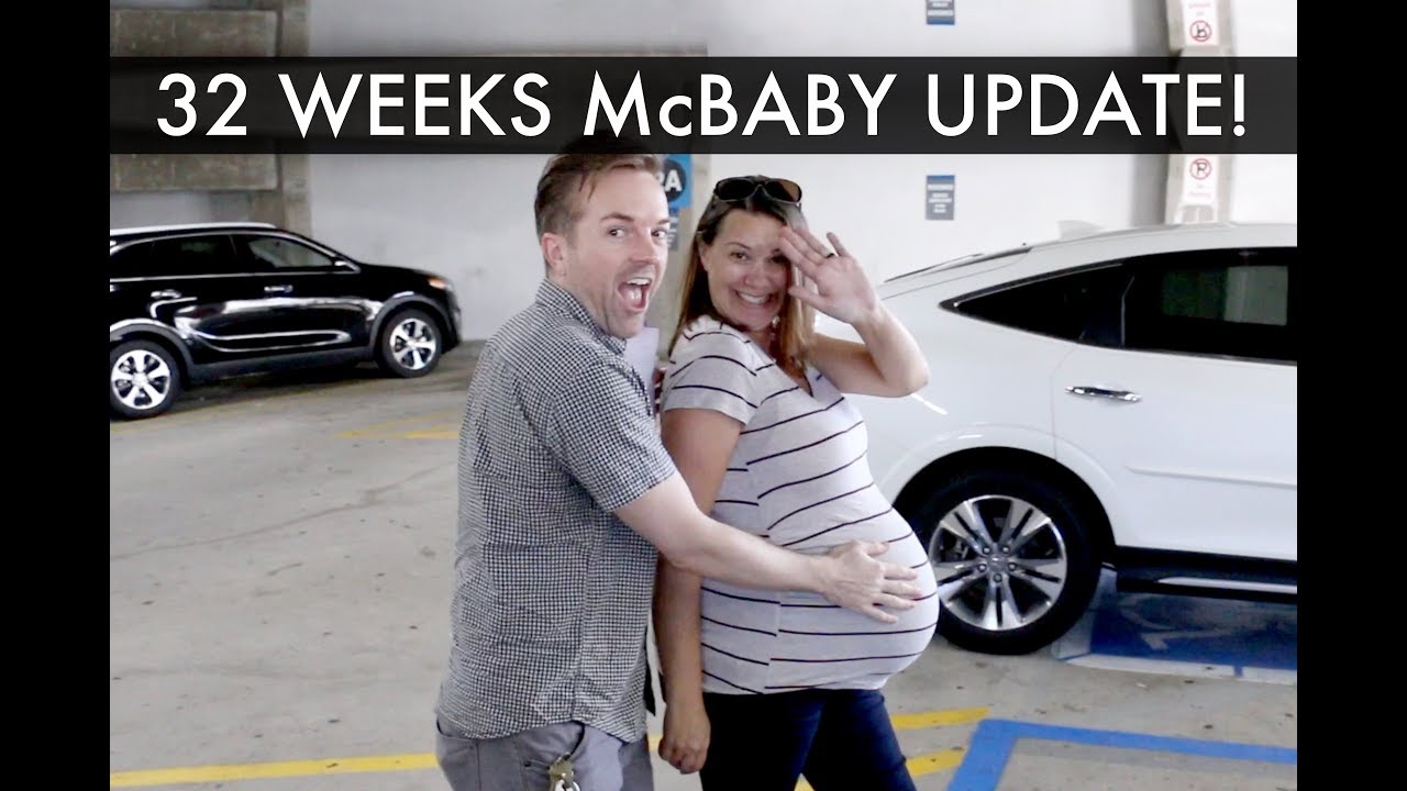 32 Weeks Surrogate Pregnancy Update - Gay Dads & Twin IVF Surrogacy Journey /// McHusbands