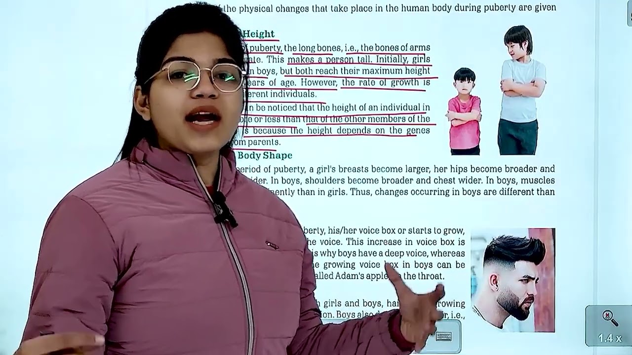 JPEN BOOKS | SCIENCE-8 | CH-9 : REACHING THE AGE OF ADOLESCENCE