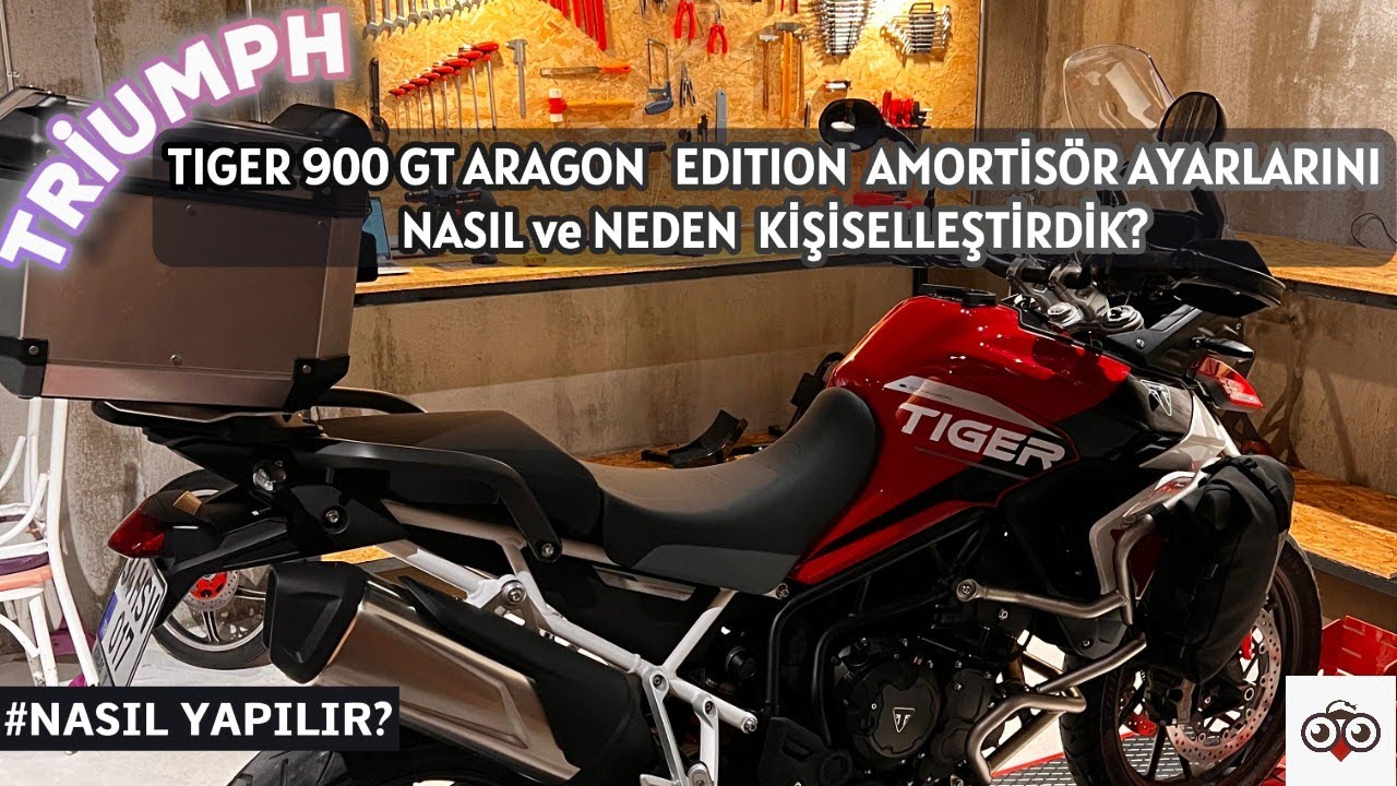 Triumph Tiger 900 GT Aragon motorumuzu kişiselleştiriyoruz #2 Amortisör ayarlarımızı nasıl yaptık?