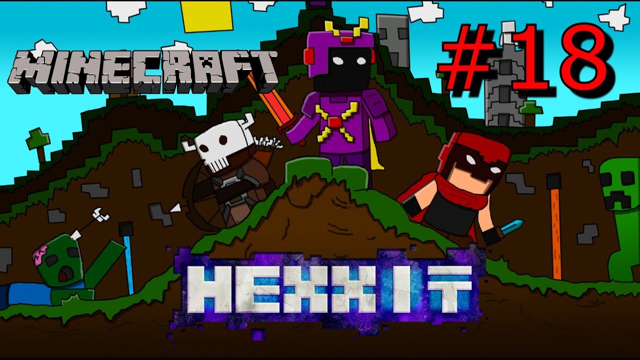 Hexxit #18 best mob spawner (Xp farm)