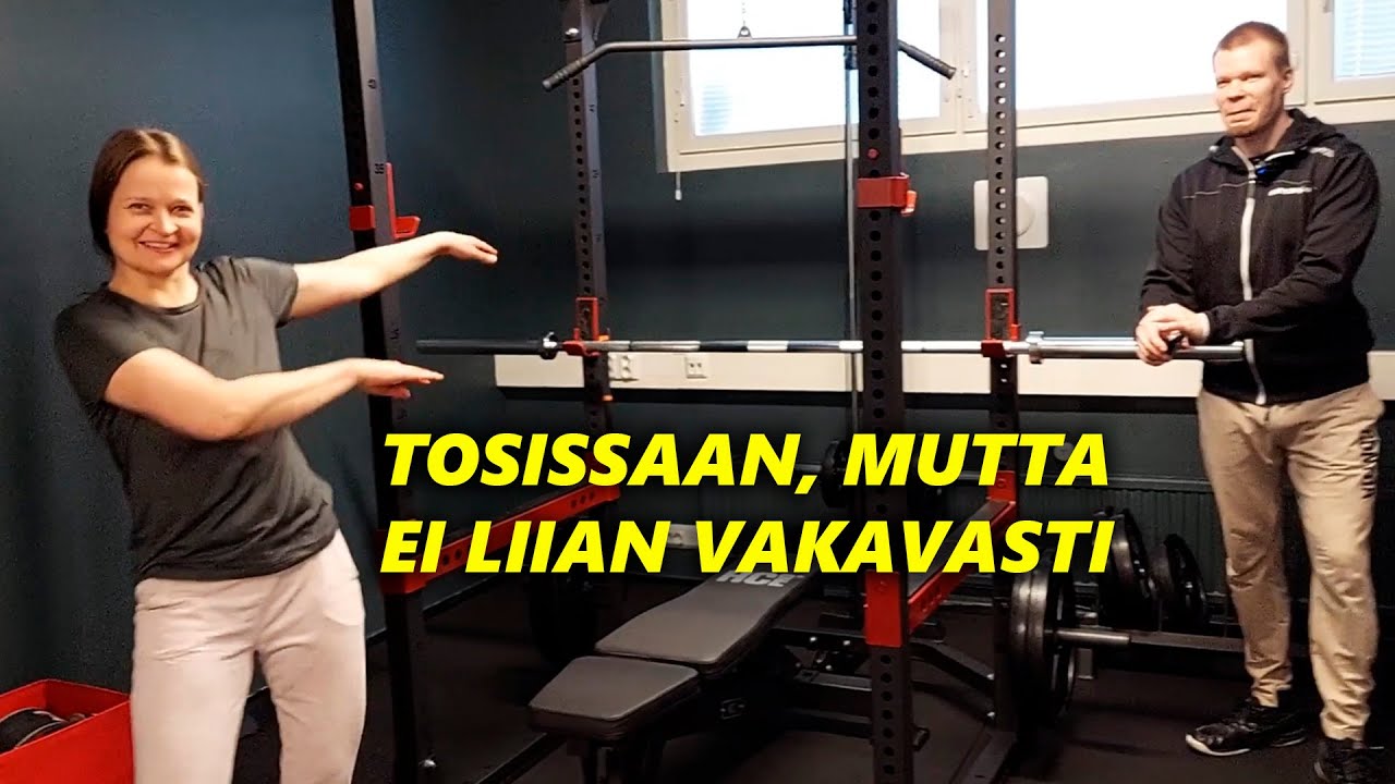 Koko kehon kuntosalitreeni PT-Reinon ohjaamana
