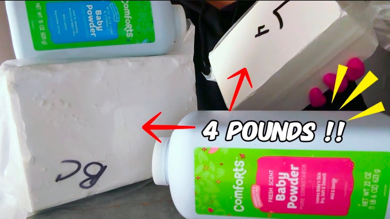 ASMR CRUNCH | 8 Pounds of Starch 🤯 but ….