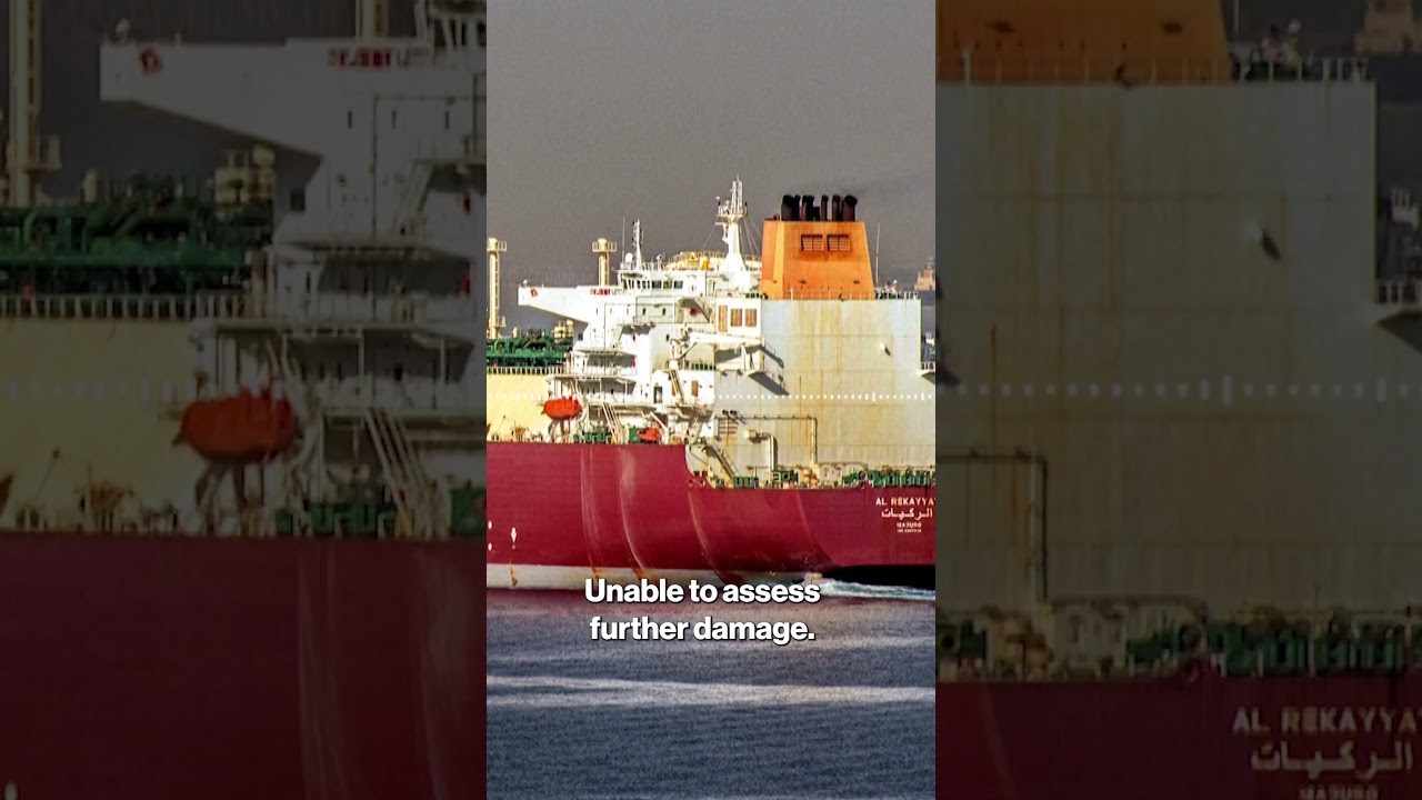 Shocking Audio Captures Tanker at Risk of Explosion After Missile Strike #shorts