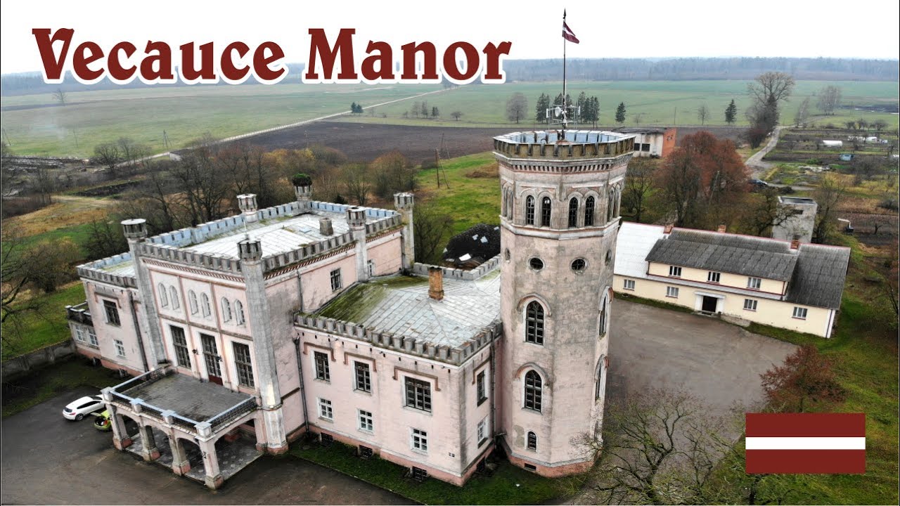 Manor or a Castle!? You bet! Located in 🇱🇻 Vecauce, Latvia