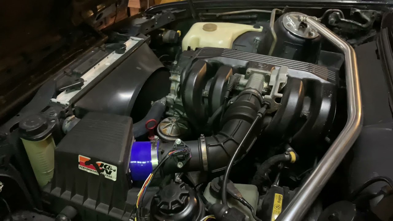 BMW E30 318IS MAF Conversion DIY Test.