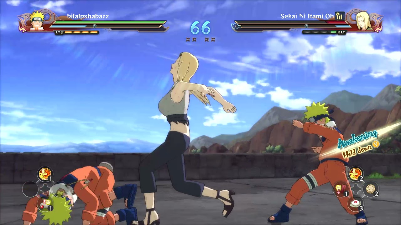 Naruto VS Tsunade-Naruto Ultimate Ninja Storm 4 (Online Solo) Tsunade RAGE Quits?!