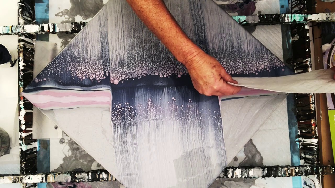 Beautiful Acrylic Swipe,  Painting Tutorials 