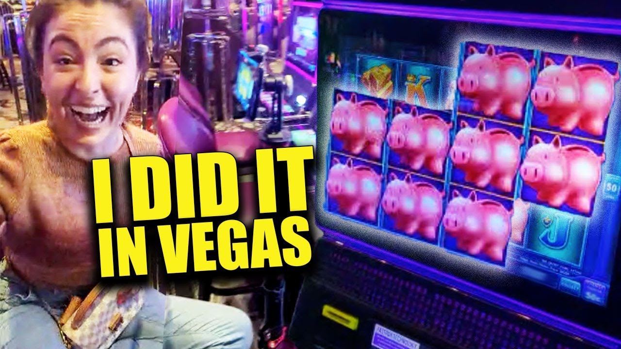 One Of My BIGGEST JACKPOT HANDPAYS EVER!!!! Piggy Bankin' $100/BET!!! Las Vegas 2022!