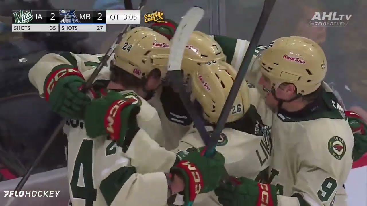 Iowa Wild vs Manitoba Moose Game Highlights | 2.21.2026