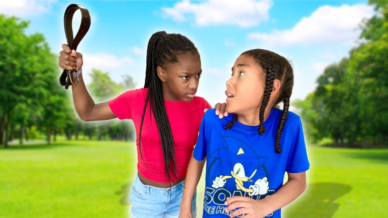 BIG SISTER Gives LITTLE BROTHER A WHOOPING, Parents Find Out