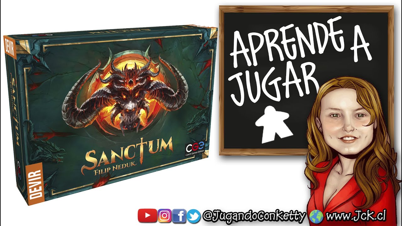 Sanctum [C&oacute;mo se Juega / Tutorial / JcK / Juego de Mesa / CGE / Devir]