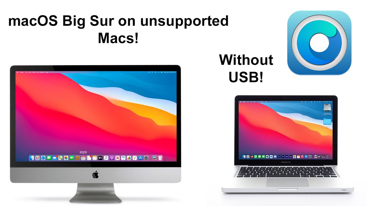How to install macOS Big Sur on unsupported Macs without USB! (2007-2013)